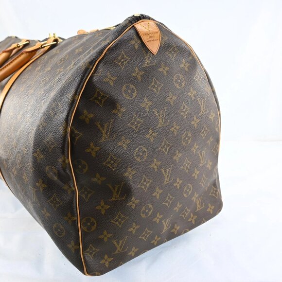 Authentic LOUIS VUITTON Keepall 60 Monogram Canvas Hand Bag bsj746-110625 - Picture 4 of 16